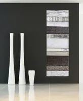 Empire Art Direct Topographic Textured Metallic Hand Painted Wall Art by Martin Edwards, 60" x 20" x 2"
