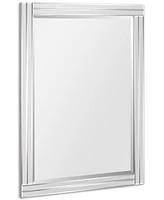 Empire Art Direct Moderno Stepped Beveled Rectangle Wall Mirror, 40" x 30" x 1.18"