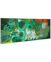 Empire Art Direct Lolly I Frameless Free Floating Tempered Art Glass Abstract Wall Art by Ead Art Coop