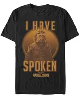 Fifth Sun Men's Star Wars The Mandalorian Kuill I Have Spoken Circle Short Sleeve T-shirt