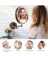 Ovente Wall Mounted Vanity Makeup Mirror