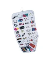 Household Essentials Double-Sided Hanging Jewelry Organizer