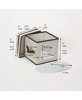 Household Essentials China Plate Storage Box
