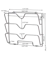 Household Essentials Cabinet Door Pot and Pan Lid Holder