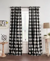 Grainger Buffalo Check 52"x 95" Blackout Curtain Panel