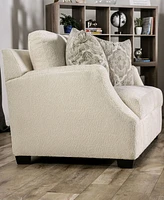 Furniture of America Quavo Upholstered Loveseat