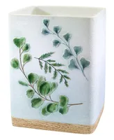 Avanti Ombre Leaves Botanical Resin Wastebasket