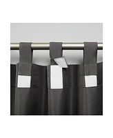 Exclusive Home Curtains Indoor - Outdoor Solid Cabana Tab Top Curtain Panel Pair