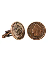 American Coin Treasures Indian Head Coin Cuff Links