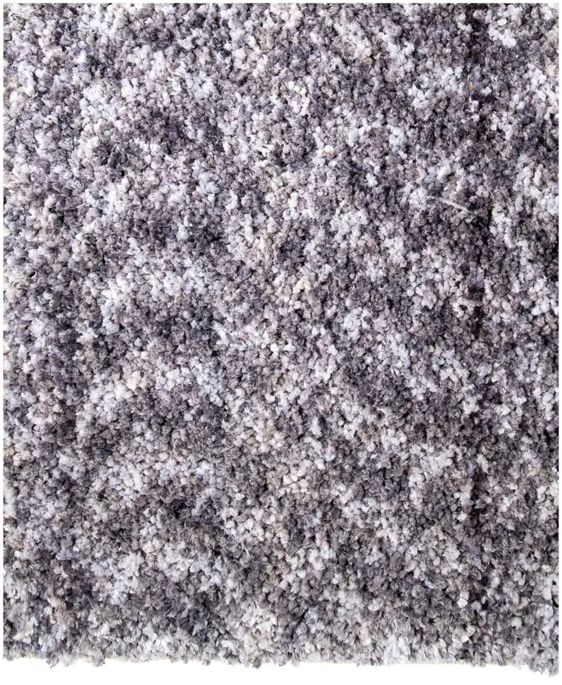 Orian Cotton Tail Solid Gray 5'3" x 7'6" Area Rug