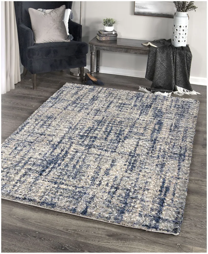 Orian Cotton Tail Cross Thatch 7'10" x 10'10" Area Rug