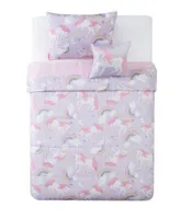 My World Rainbow Unicorn Comforter Set Collection