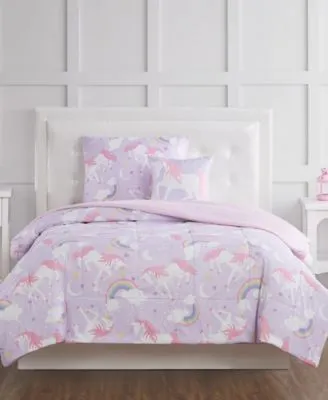 My World Rainbow Unicorn Comforter Set Collection