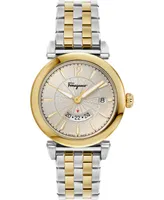 Ferragamo Men's Swiss Feroni Two-Tone Stainless Steel Bracelet Watch 40mm