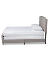 Furniture Marion Modern Button Tufted Full Size Bed