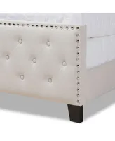 Furniture Marion Modern Button Tufted Full Size Bed