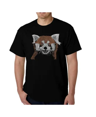 La Pop Art Men's Word - Panda T-Shirt