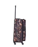 American Flyer Camo Green 5 Piece Spinner Luggage Set