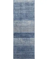 Livabliss Monaco Moc- 2'7" x 7'3" Area Rug