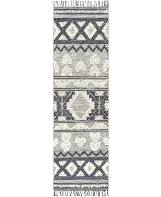 Closeout! Surya Cheyenne Chy-2307 Navy 2'6" x 8' Runner Area Rug