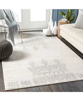 Livabliss Roma Rom-2325 6'7" x 9' Area Rug