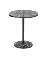 Noble House Arlana Outdoor Cast Bar Table