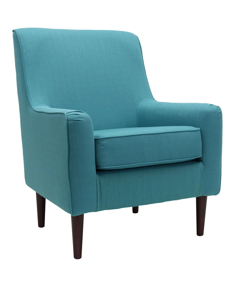 Foxhill Trading Laura Mid-Century Armed Lounge Chair