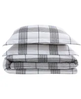 Cottage Classics Cottage Plaid Full/Queen 3 Piece Comforter Set