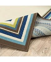 Oriental Weavers Caspian CAS01 2'3" x 7'6" Runner Rug