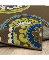 Oriental Weavers Caspian CAS11 7'10" x 10'10" Outdoor Area Rug