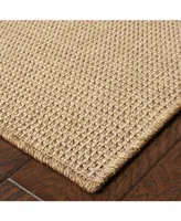 Jhb Design Magu MAG04 Sand 8'6" x 13' Outdoor Area Rug