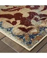 Jhb Design Gotham GOT01 Gold 7'10" x 10'10" Area Rug