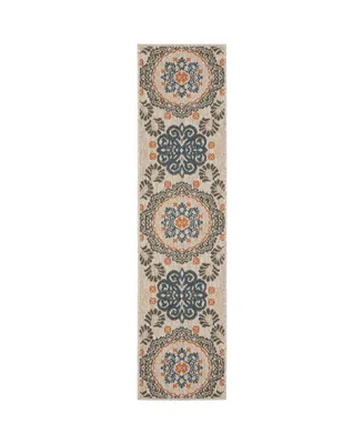 Jhb Design Scope SCO04 Gray 1'10" x 7'6" Runner Rug