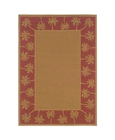 Jhb Design Veranda VER03 6'3" x 9'2" Outdoor Area Rug