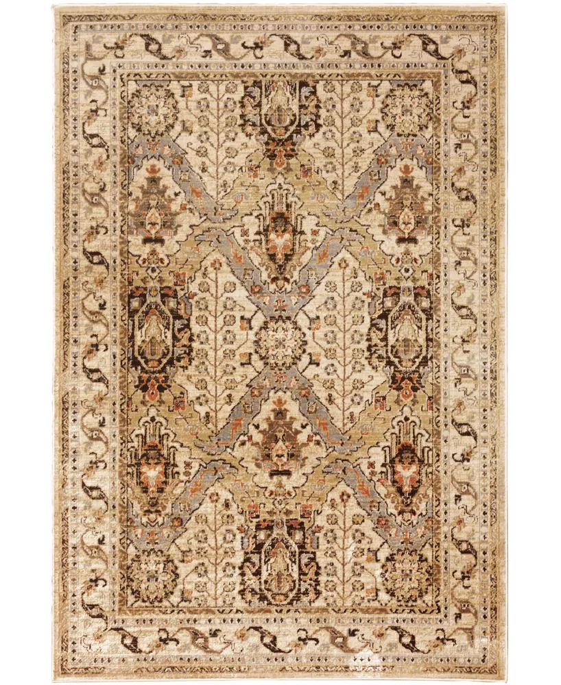 Jhb Design Romeo ROM06 Beige 5'3" x 7'3" Area Rug