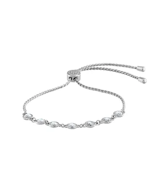 Tommy Hilfiger Women's Silver-Tone Stainless Steel Bracelet - Silver