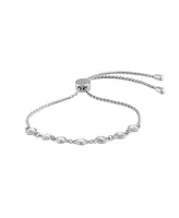 Tommy Hilfiger Women's Silver-Tone Stainless Steel Bracelet - Silver