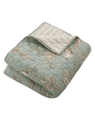 Levtex Lyon Toile Reversible Quilted Throw, 50" x 60"