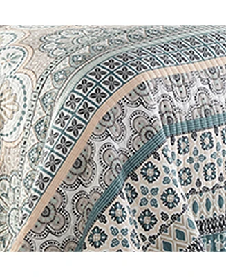 Levtex Addie Mediterranean Medallion Quilt Set, King