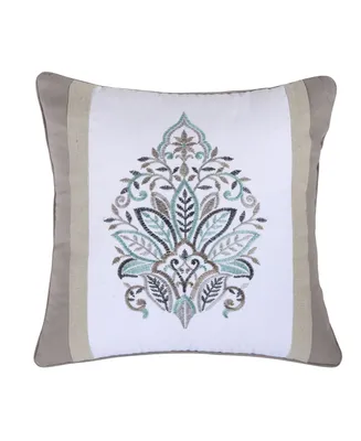 Levtex Rome Damask Decorative Pillow, 18" x 18"