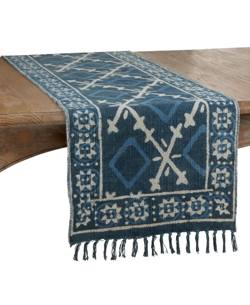 Saro Lifestyle Distressed Rug Runner