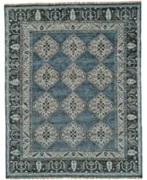 Feizy Laura R6111 Blue Area Rug