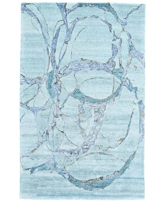 Closeout! Feizy Cosmo R8624 Robins Egg 2' x 3' Area Rug