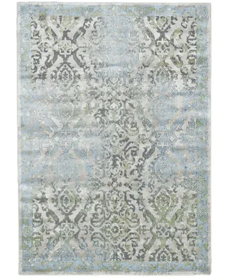 Feizy Katari R3374 White 8' x 11' Area Rug