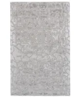 Feizy Mali R8629 Silver 5' x 8' Area Rug