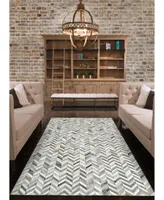 Feizy Zenna 9211R Slate 2' x 3' Area Rug