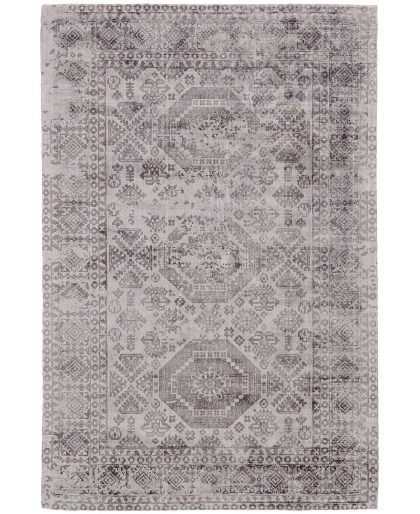 Feizy Nadia R8377 Mushroom 8' x 11' Area Rug