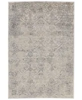 Feizy Prasad R3682 Silver 8' x 11' Area Rug