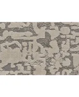 Feizy Prasad R3683 Gray 5' x 8' Area Rug