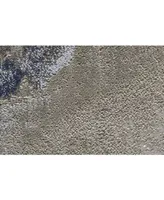 Feizy Gaspar R3838 Gray 1'8" x 2'10" Area Rug